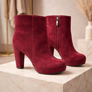 SWIRL-01S 4.5" Platform Bootie by Bamboo size 9